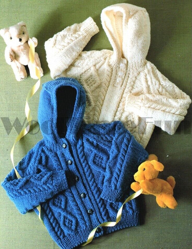 Knitting pattern child aran - , child's