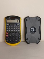 Calculator Texet Albert scientific calculator black/yellow With Graffiti Cover 