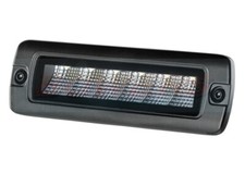 Hella Black Magic 6.2" LED Flood Light Lamp Light Bar Flush Fit Grille Mount