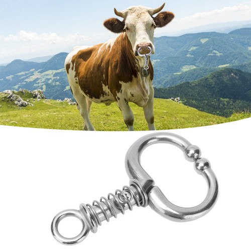 Cattle nose ring stainless - nose,