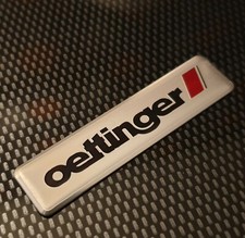 GENUINE OETTINGER REPLACEMENT SPOILER INSERT BADGE OE70110500