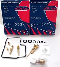 HONDA VF1000F INTERCEPTOR KEYSTER CARBURETOR REBUILD REPAIR KITS 1984 x 4
