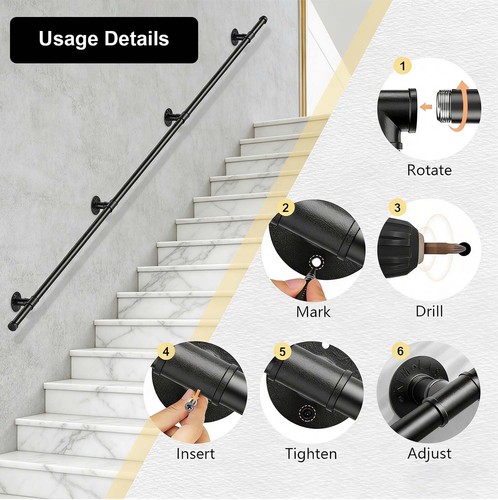 100 300cm handrail stair - 100/300cm, rail