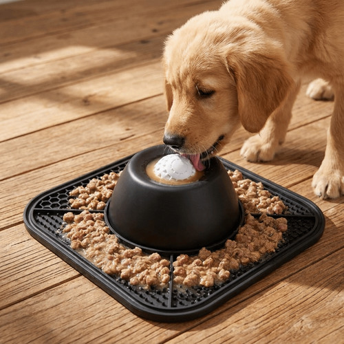 Slow feeder dog - feeder, &
