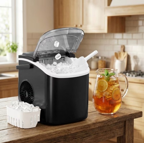 Ice maker - maker, w/