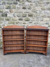 Pair victorian antique - pair, oak