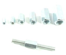ALLTHREAD CONNECTORS THREADED