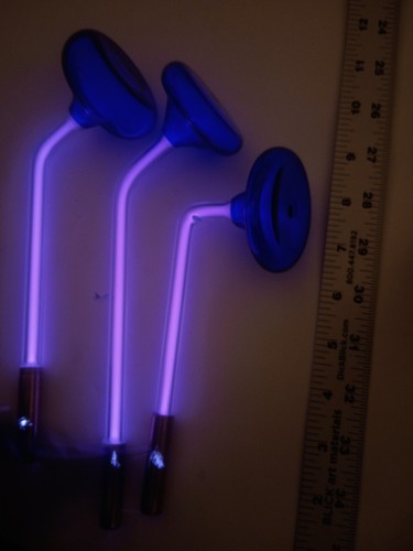Violet wand ray - wand, pancake