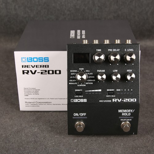 Boss 200 reverb 2nd - boss, rv-200