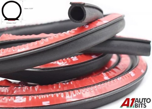Rubber hollow edge guard - 5m,