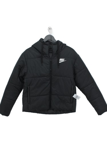 Nike parka jacket - nike, black
