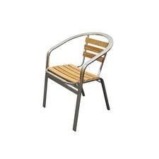 Ash Aluminium Bistro Chairs