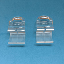 CLEAR PLEATED BLIND FINGER TAB