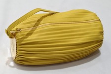 Loewe Yellow Pleated Leather