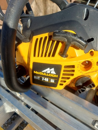 Mcculloch mac chainsaw - mac, 7-40