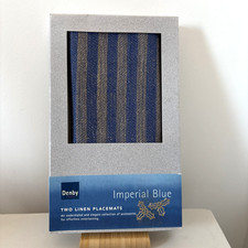 Denby Imperial Blue Linen