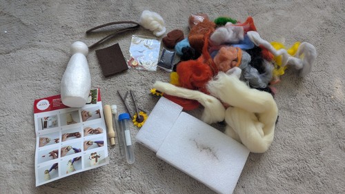 Small bundle needle wool - bundle,
