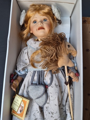 Alberon porcelain doll colette - porcelain,