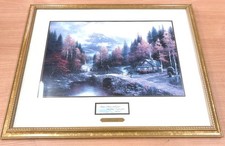 Vintage Signed Wooden Framed