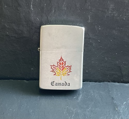 Rare zippo lighter maple - rare, leaf