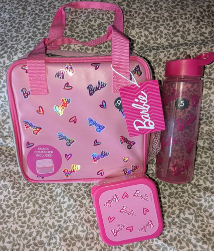 Polar pink barbie lunch bag - lunch,