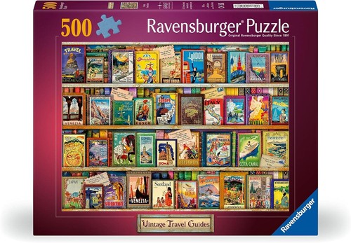 Bookcase puzzle 500 piece - puzzle,
