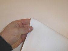 WHITE - Faux Leather / Vinyl /