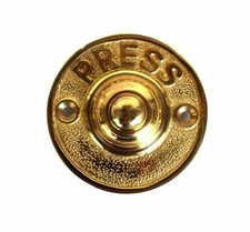 Press Letters Solid Brass Old