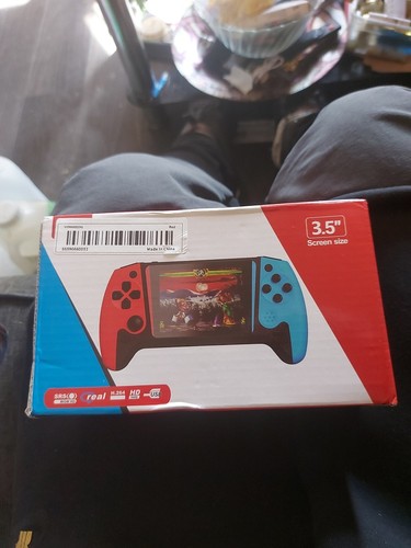 Hand held retro game - hand,