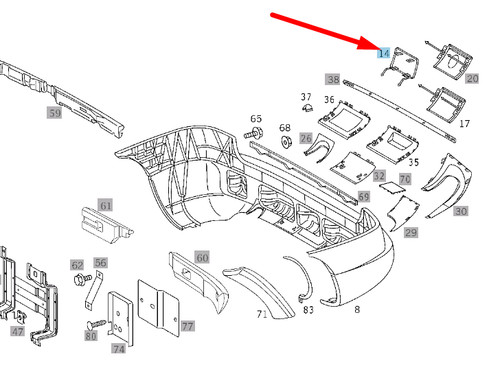 Mercedes benz w163 rear - w163,