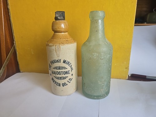 Antique bottles bodkin - bottles, w.