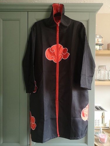Naruto akatsuki cosplay zip - akatsuki,