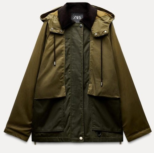 Zara green waxed - zara,