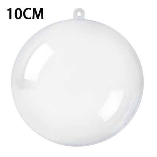 50x christmas clear baubles - christmas,