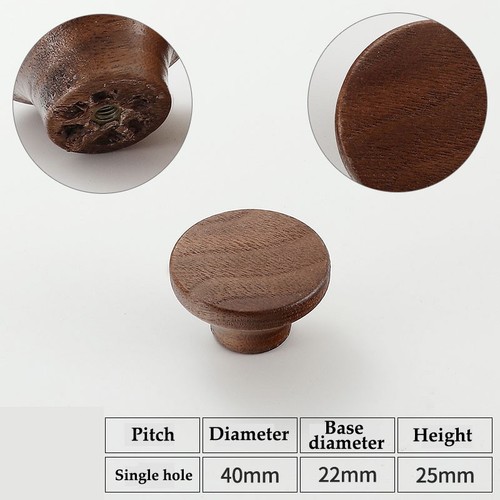 Black walnut beech wooden door - black,