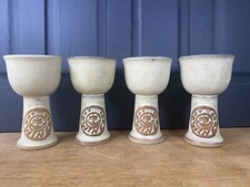 Tremar Pottery Goblets Vintage