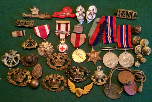 Large amount military cloth - large,