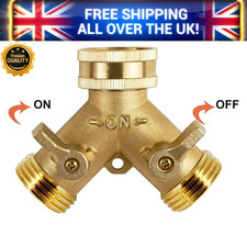 3/4" Solid-Brass Double Two