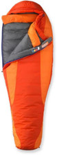 NEW Marmot Ouray Sleeping Bag - Women's Orange 5'6" 650 down mummy Large NWT
