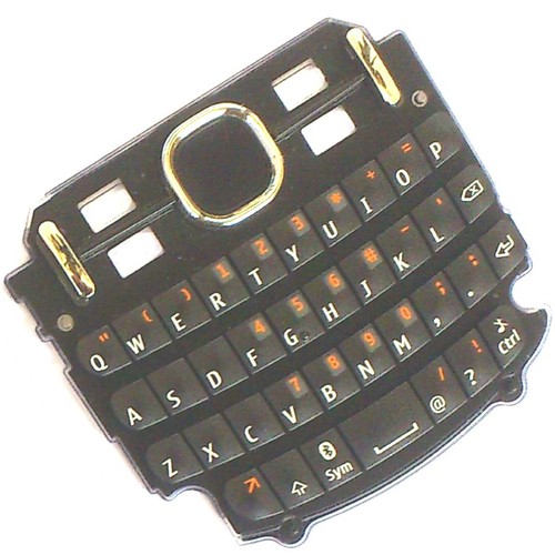 Nokia asha 201 front - front, qwerty