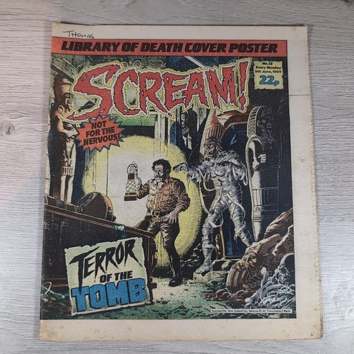 Scream comic issue - scream!, 12