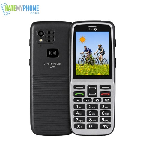 Doro phoneeasy 530x grey - phoneeasy,