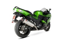 Kawasaki ZZR1400 12-20 Scorpion Exhaust Serket Parallel Stainless  RKA91SEO
