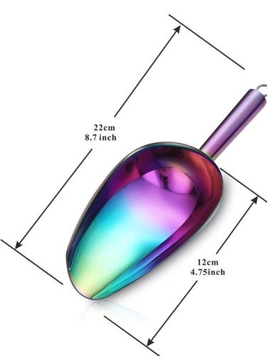 Rainbow coloured stainless - coloured,