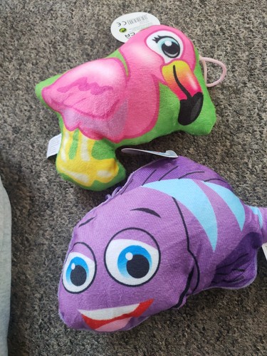 Teddies flamingo and nemo - flamingo,