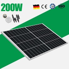 12V 200W 195W Mono Solar Panel