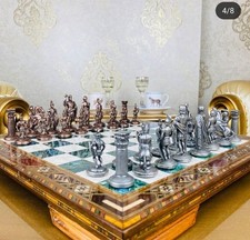 Chess Set Antique Roman
