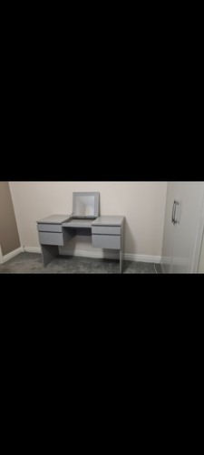 Grey ikea dresser with - ikea,