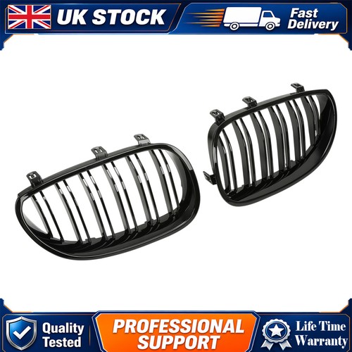 Gloss black front hood - black,