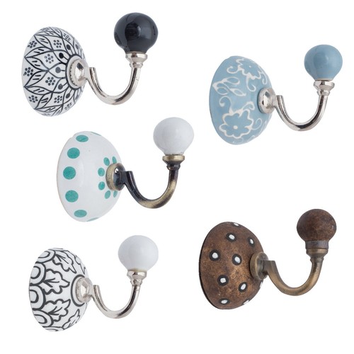 Ceramic hook wall - ceramic, coat